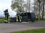 Prio 1 Brand Wegvervoer Auto Trekwei Driezum